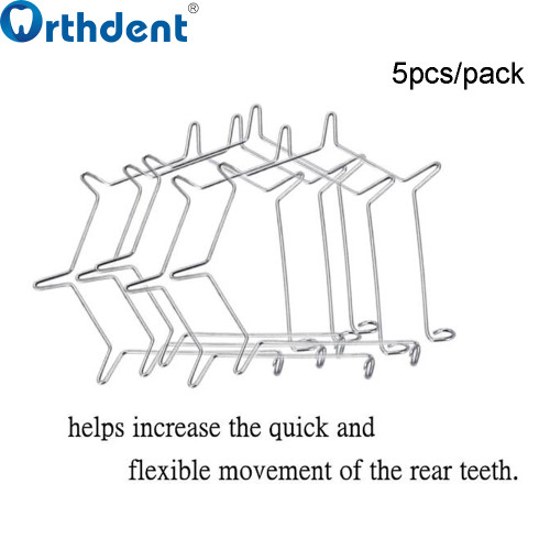 50Pcs/10Bag Dental Orthodontic Five curved Anterior teeth torque spring, Large /Medium/Small
