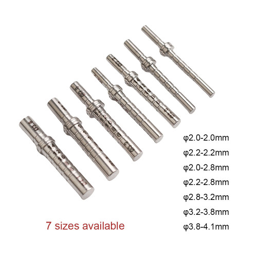 Dental Depth Gauge Parallel Pin For Implant Surgical Stainless Steel 7Size Double Head Tools with Scale Dentistry Lab Instrument