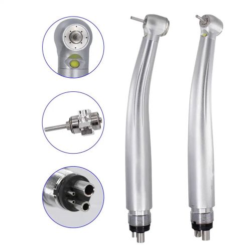 Dental Handpiece 2holes 8 Water Sprays with LED Steel Ball Rotor
