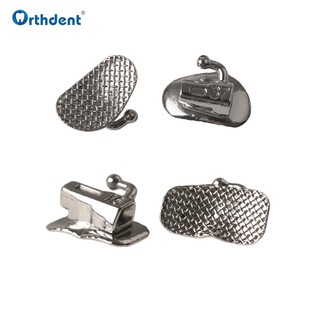 50Sets Dental Orthodontic Buccal Tube 1st/2nd Molar Roth/MBT Split Non-Convertable Bondable Buccal Tubes Dentistry