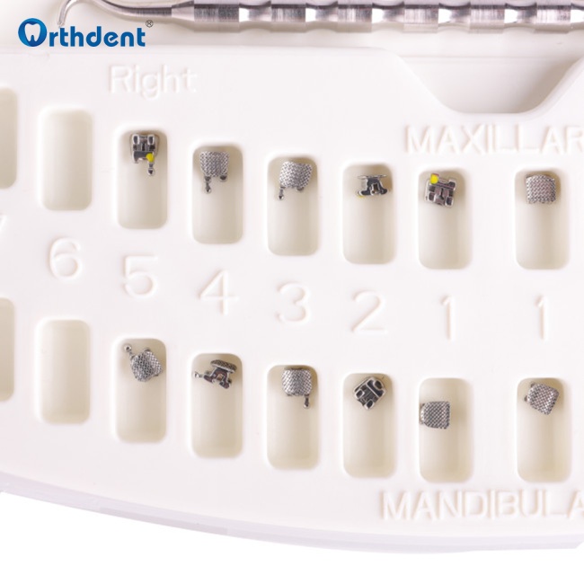 Dental Orthodontic Metal Self-ligating Brackets Braces 345/3 Hooks Roth MBT Tool Orthodont Materiales