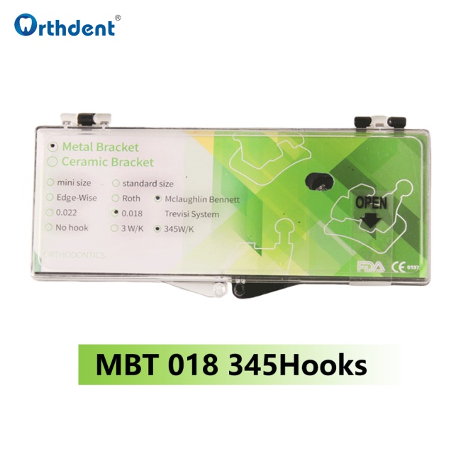 Gemini Metal Twin Brackets mbt 018
