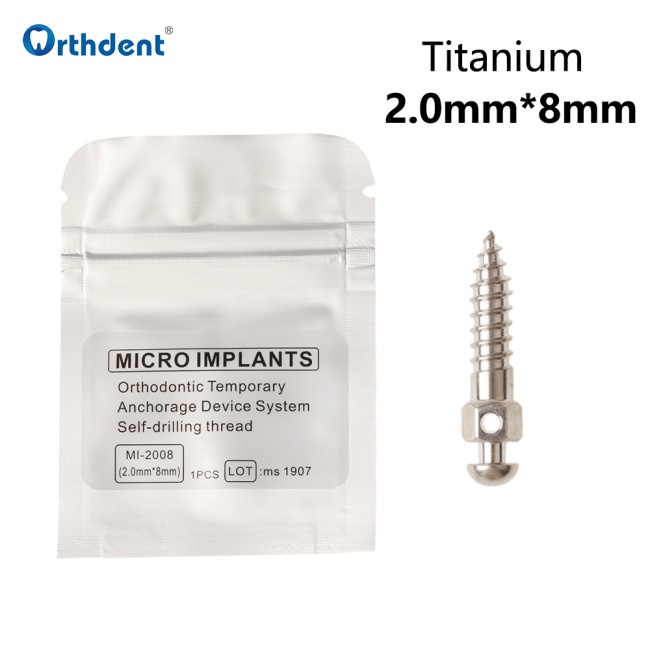 Orthodontic mini screws