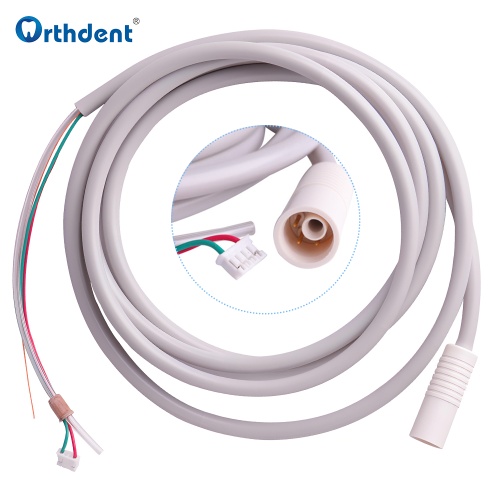 1PC Dental Detachable Cable Tube Tubing Hose EDS Origional Ultrasonic Scaler Handpiece Fit for EMS Woodpecker 3Holes