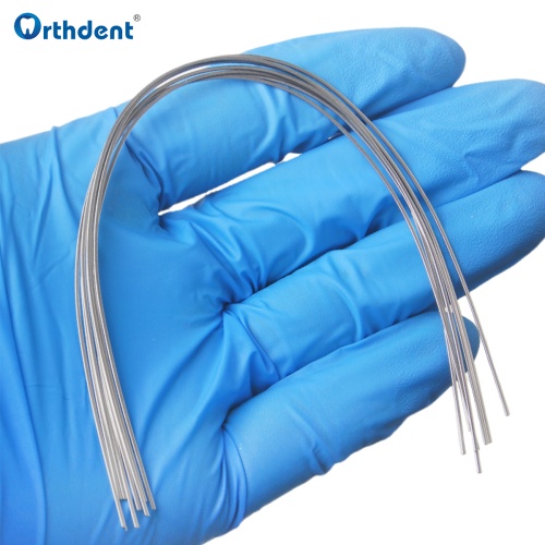 Orthdent 10Pcs/Pack Orthodontic Stainless Steel Arch Wires Dental Rectangular Archwires Ovoid/Natural Form Upper/Lower