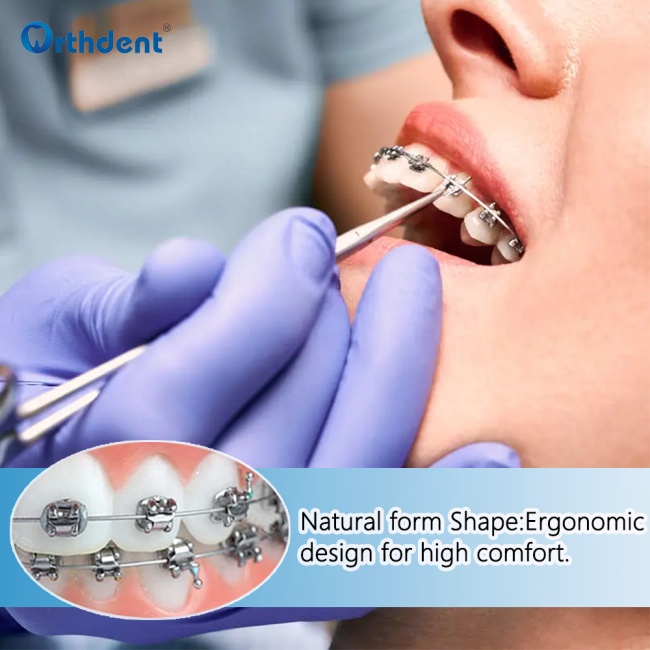 10Packs Dental Orthodontic Arch Wires Super Elastic Niti Round/Rectangular Arch Wire Natural Form Upper Lower Dentistry Material