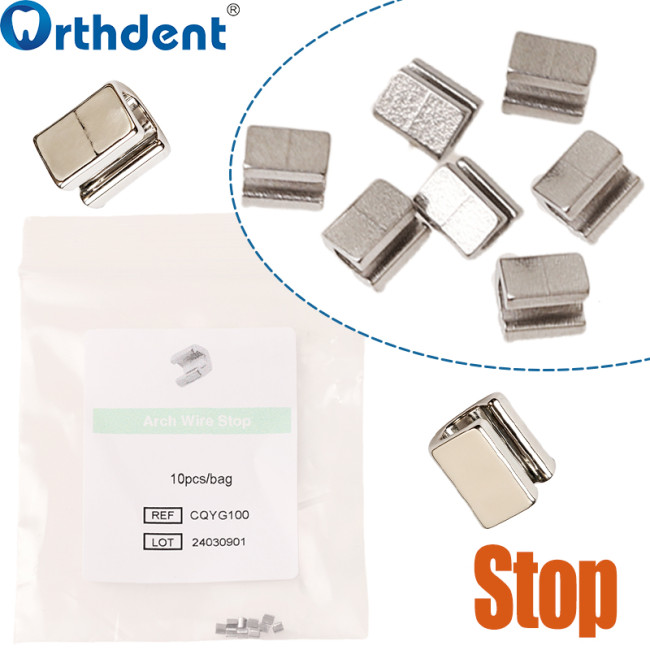 orthodontic stop crimpable stop