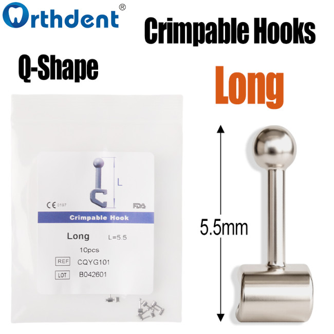 crimpable hook ball long 5.5mm