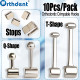 10pcs/Pack Dental Orthodontic Crimpable Hook & Stop | Long/Short Size Available