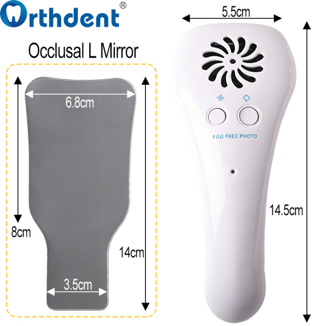 anti-fog dental mirror dimensions