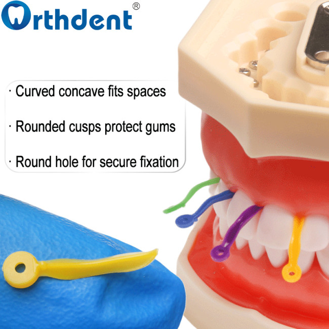 plastic perforated wedges clinical use example