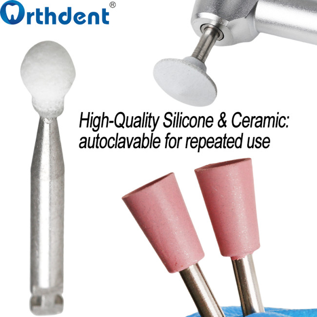 	dental polishing kit silicone and ceramic wear resistant non deforming autoclavable