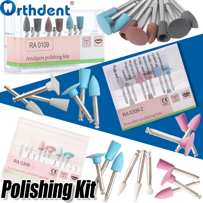 Dental Polishing Kit RA0309/RA0309-2/RA0109 | 9Pcs | Autoclavable