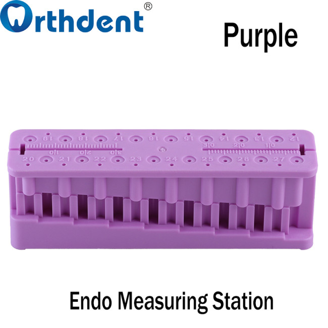 basic endo measuring station purple