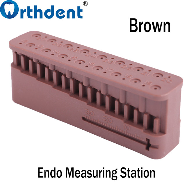 basic endo measuring station dark brown