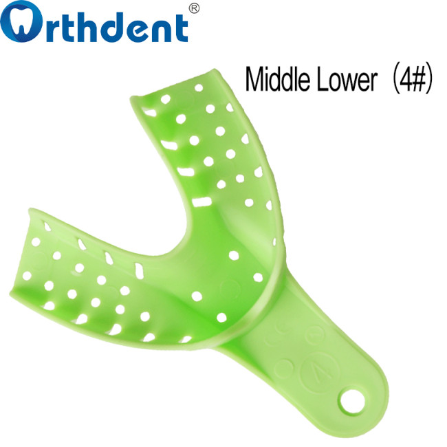 plastic dental tray middle lower