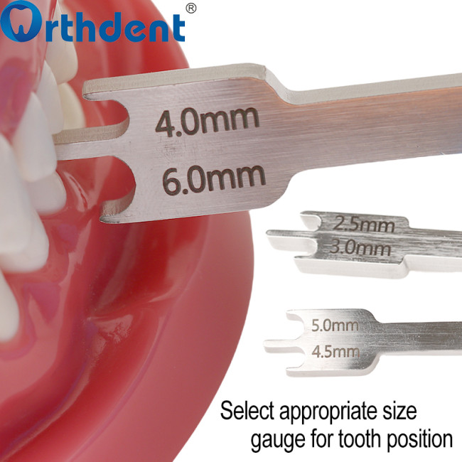 bracket positioning gauge clinical use for bracket height measurement