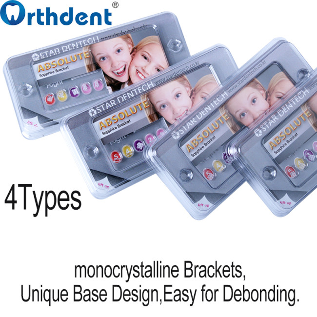 ceramic brackets single crystal base easy debonding