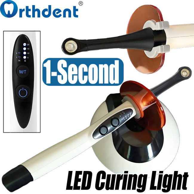 1-Second LED Curing Light O-Liight | High & Norm Modes | 1s Curing | US/EU Standard Plug