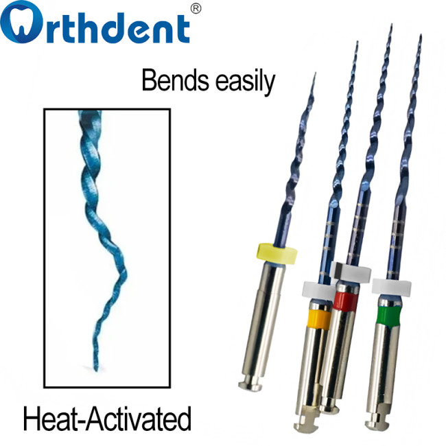 CS-4 root canal file material heat-activated NiTi