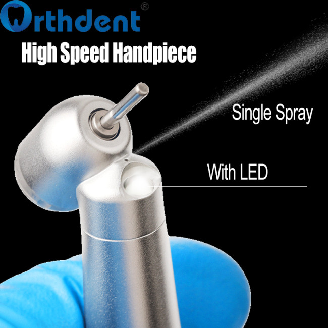 45 degree handpiece single spray cooling with 45 degree head and LED lighting