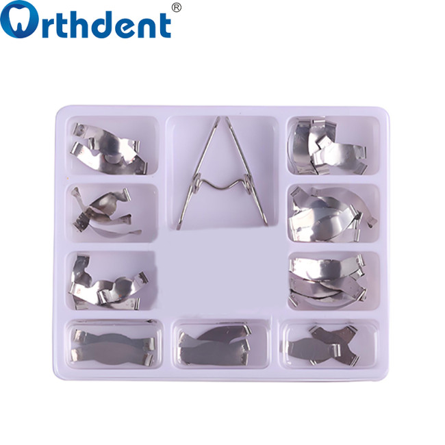 saddle contoured metal matrix