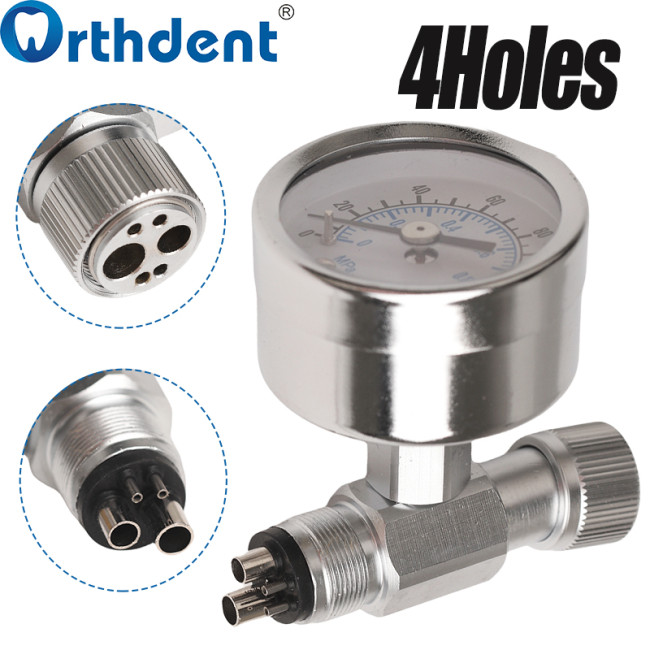 handpiece manometer 4-hole connector detail