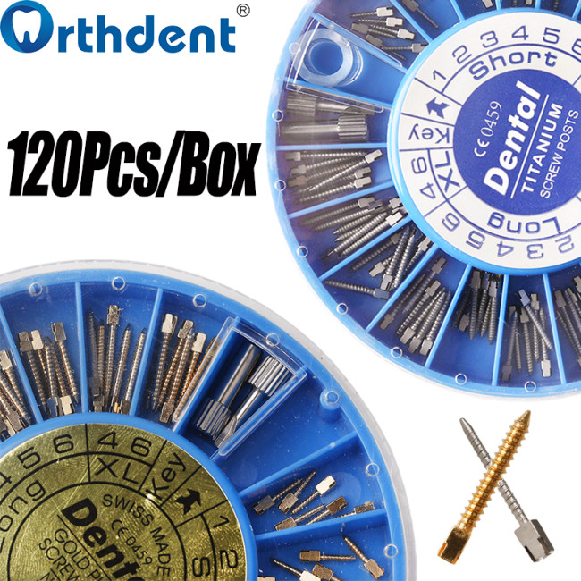 endo screw posts 120 pieces per box packaging quantity