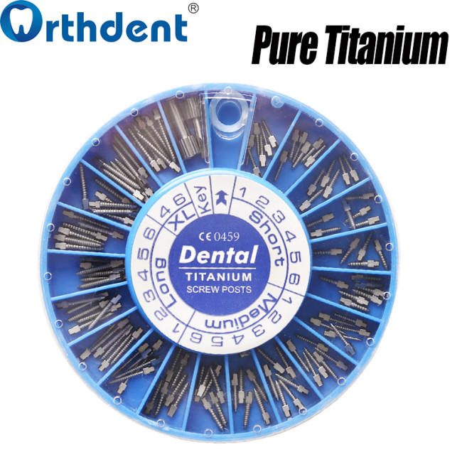 endo screw posts pure titanium specification option
