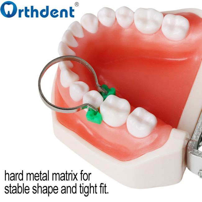 sectional matrix clinical placement for proximal restoration