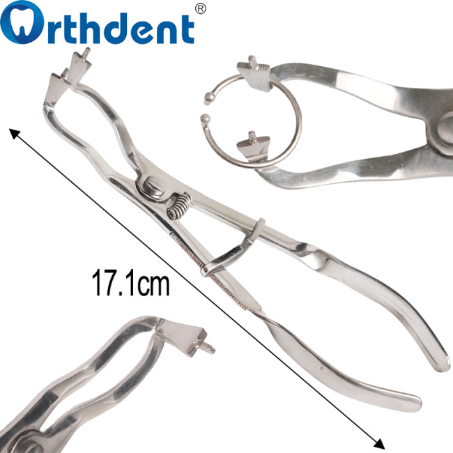 Dental Sectional Matrix Complete Kit Contoured Matrices 1.330 & 1.398 Metal Matrices Pliers Silicone Wedges