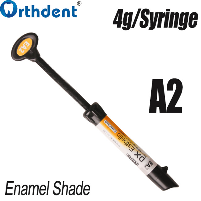 4g/Syringe Dentex Esthetic Anterior/Posterior Composite Resin Enamel A1/A2/A3/B1/B2 Dentin A1/A2/A3
