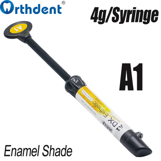 4g/Syringe Dentex Esthetic Anterior/Posterior Composite Resin Enamel A1/A2/A3/B1/B2 Dentin A1/A2/A3