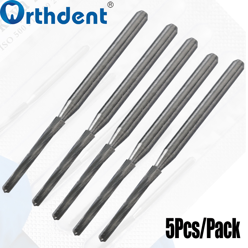 Dental Carbide Endo Bur Kit Endo Z 152 & Zekrya 151 Ti-Coated 5Pcs