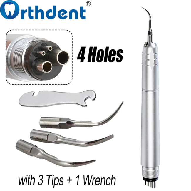 silver air scaler 4-hole connector