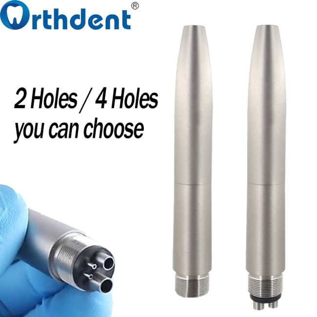 dental air scaler 2-hole and 4-hole connector comparison
