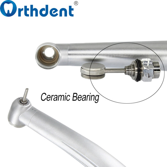 dental handpiece kit product details closeup anti-retraction head ceramic bearing working tips