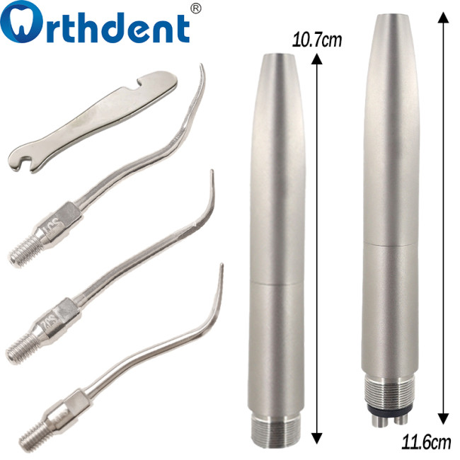 dental air scaler dimension size chart
