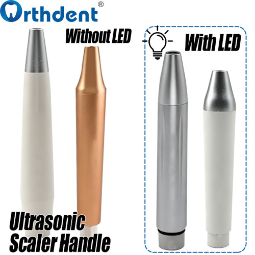 Dental Ultrasonic Piezo Scaler Handpiece Kit HD-8H/8L for SATELEC/DTE HW-6/6L for EMS/Woodpecker Teeth Whitening