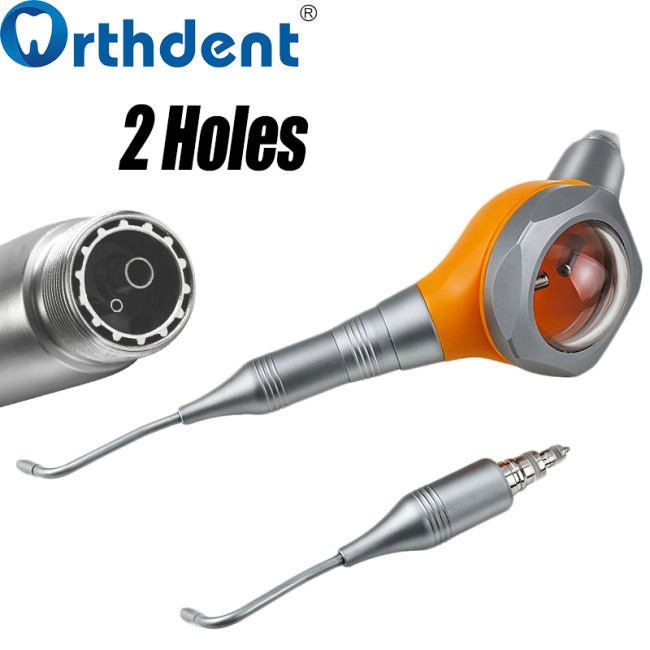 Dental Air Polisher 2/4 Hole Abrasion Sandblaster Polishing Air Water Spray Anti-Backflow