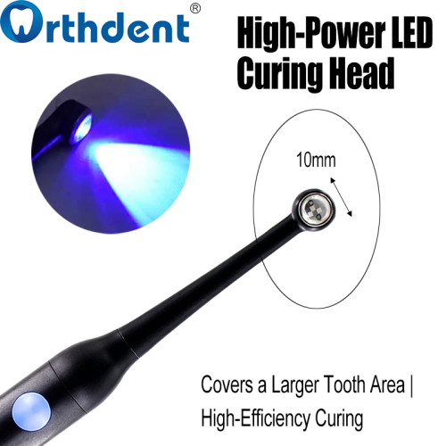1-Second Fast LED Curing Light Teeth Whitening Restoration Lamp with US/EU Plug