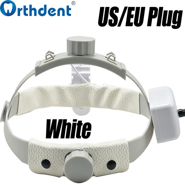 5W LED Dental Headlight Adjustable Brightness & Spot Size Oral Examination Dentistry Auxiliary Tool