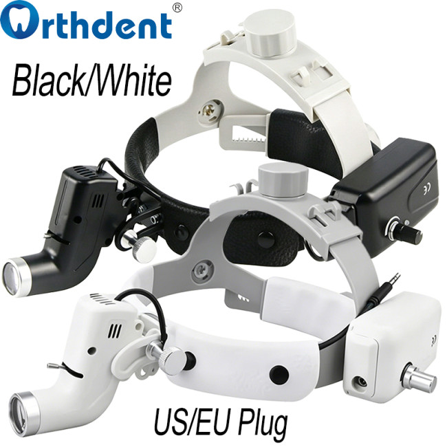 5W LED Dental Headlight Adjustable Brightness & Spot Size Oral Examination Dentistry Auxiliary Tool