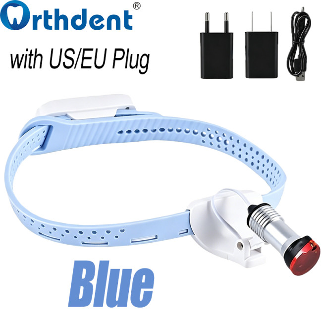 5W headlight blue color with US or EU plug