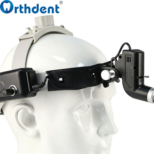 5W LED Dental Headlight Adjustable Brightness & Spot Size Oral Examination Dentistry Auxiliary Tool