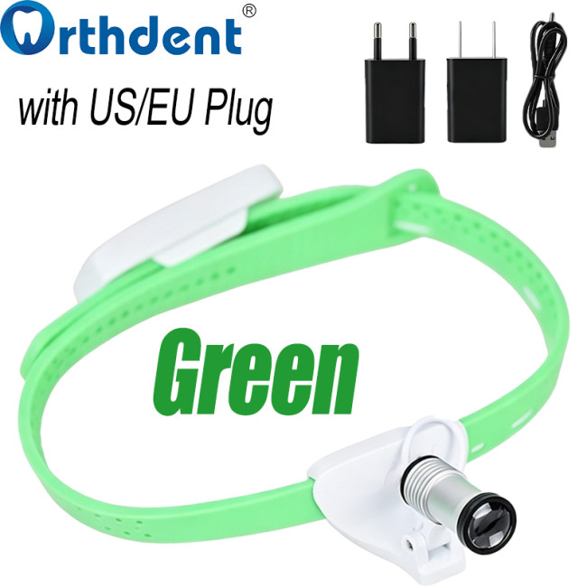 5W headlight green color with US or EU plug