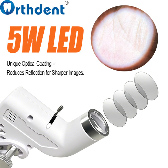 5W LED Dental Headlight Adjustable Brightness & Spot Size Oral Examination Dentistry Auxiliary Tool