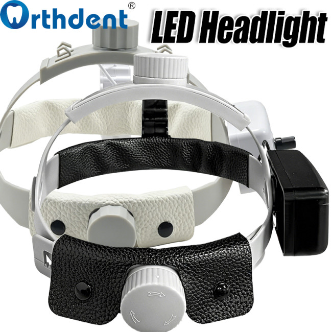 5W LED Dental Headlight Adjustable Brightness & Spot Size Oral Examination Dentistry Auxiliary Tool