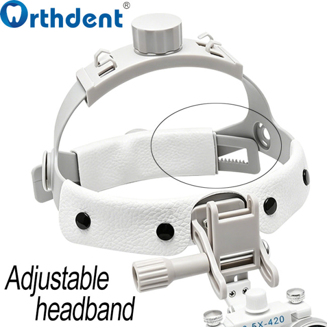 2.5X/3.5X Headband Dental Loupe 420mm Working Distance Oral Adjustable Magnifying Glass