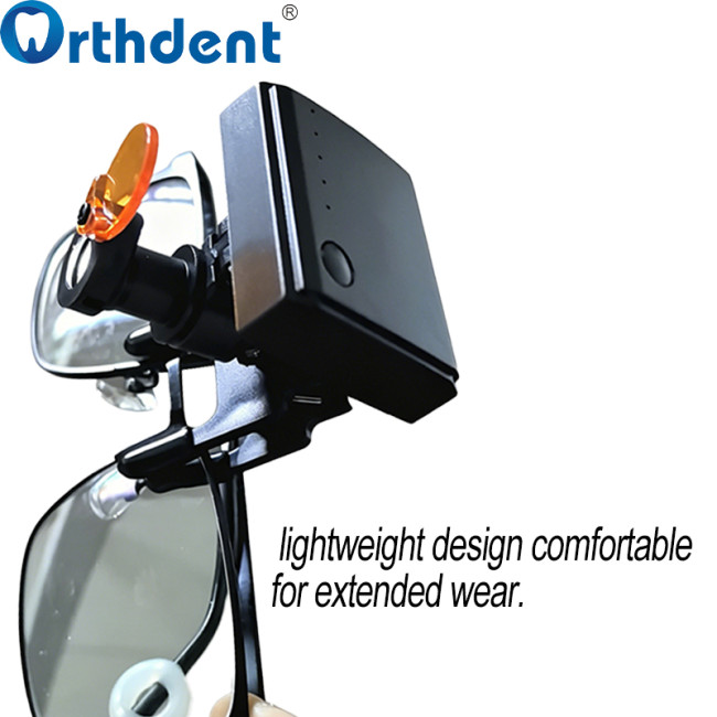 5W clip-on headlight lightweight design comfortable for extended wear